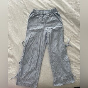 Wild Fable Blue Striped Lounge Pants